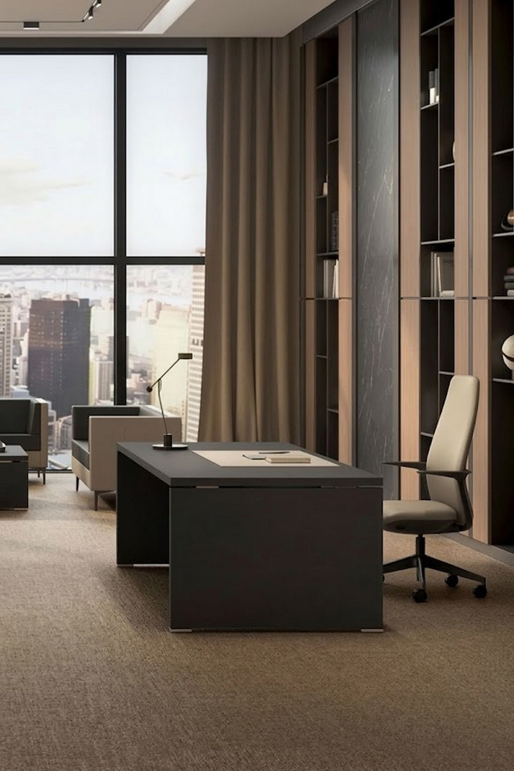 Bureau de direction Olympe – Mobilier professionnel statutaire