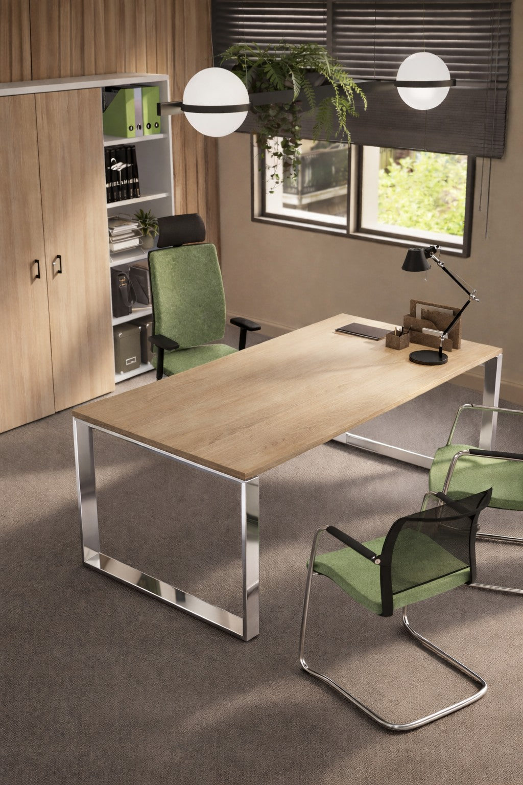 Bureau de direction Solis - Plateau stratifié