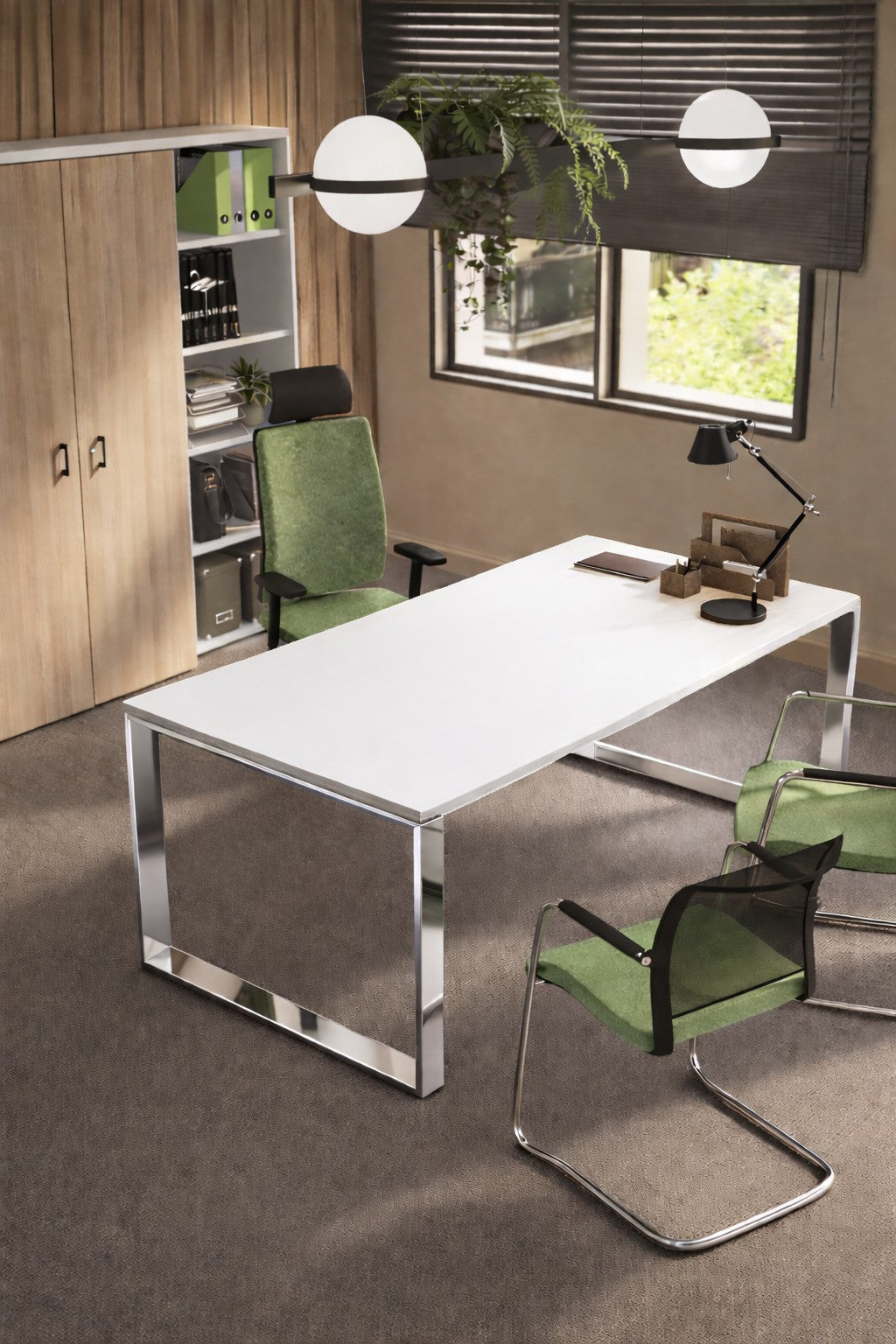 Bureau de direction Solis - Plateau stratifié