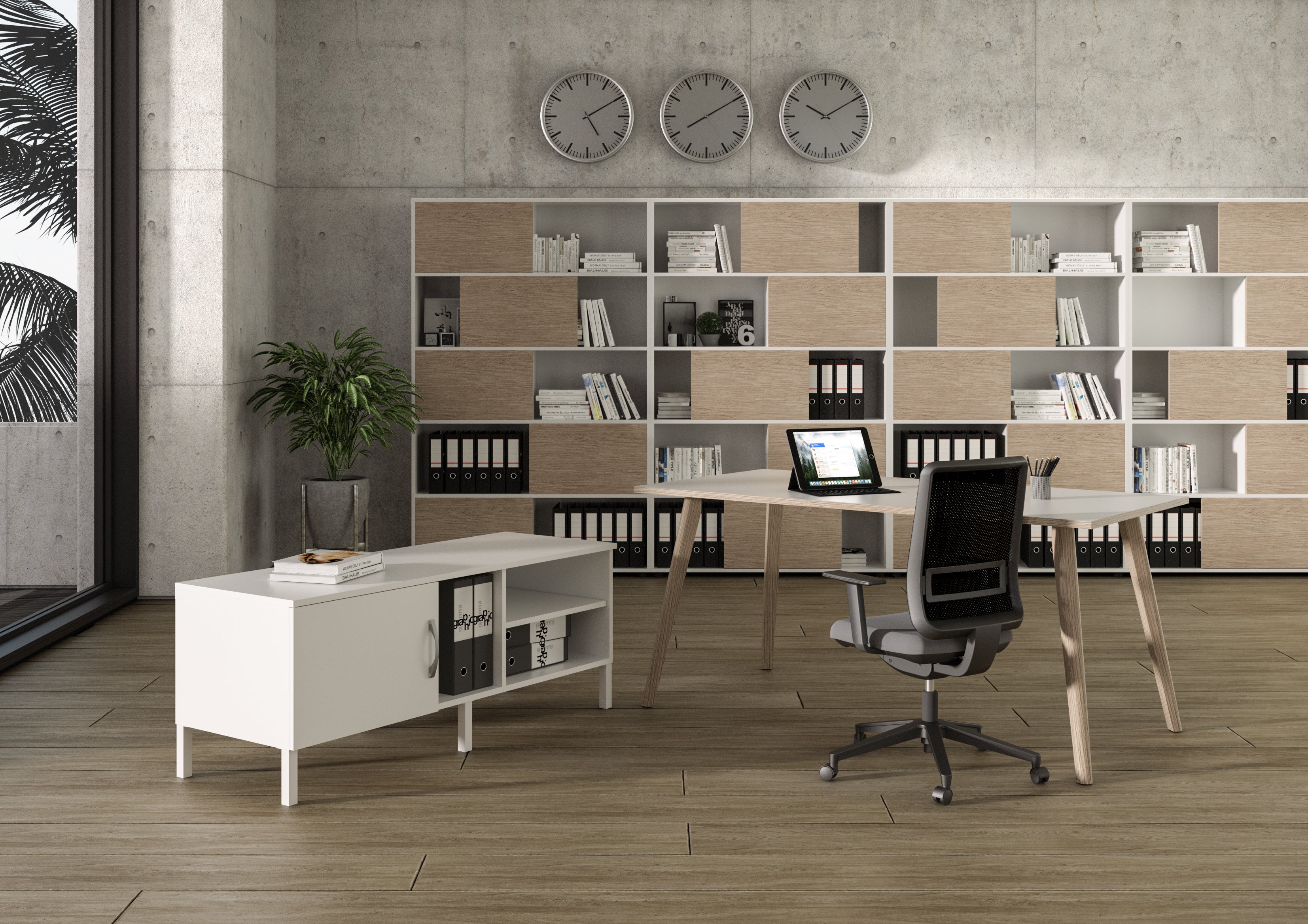 Bureau professionnel Nature Wood – Design scandinave, bureau droit