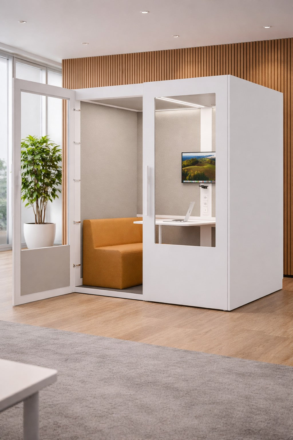 Cabine Acoustique de Réunion No Sound Standard – 4 personnes