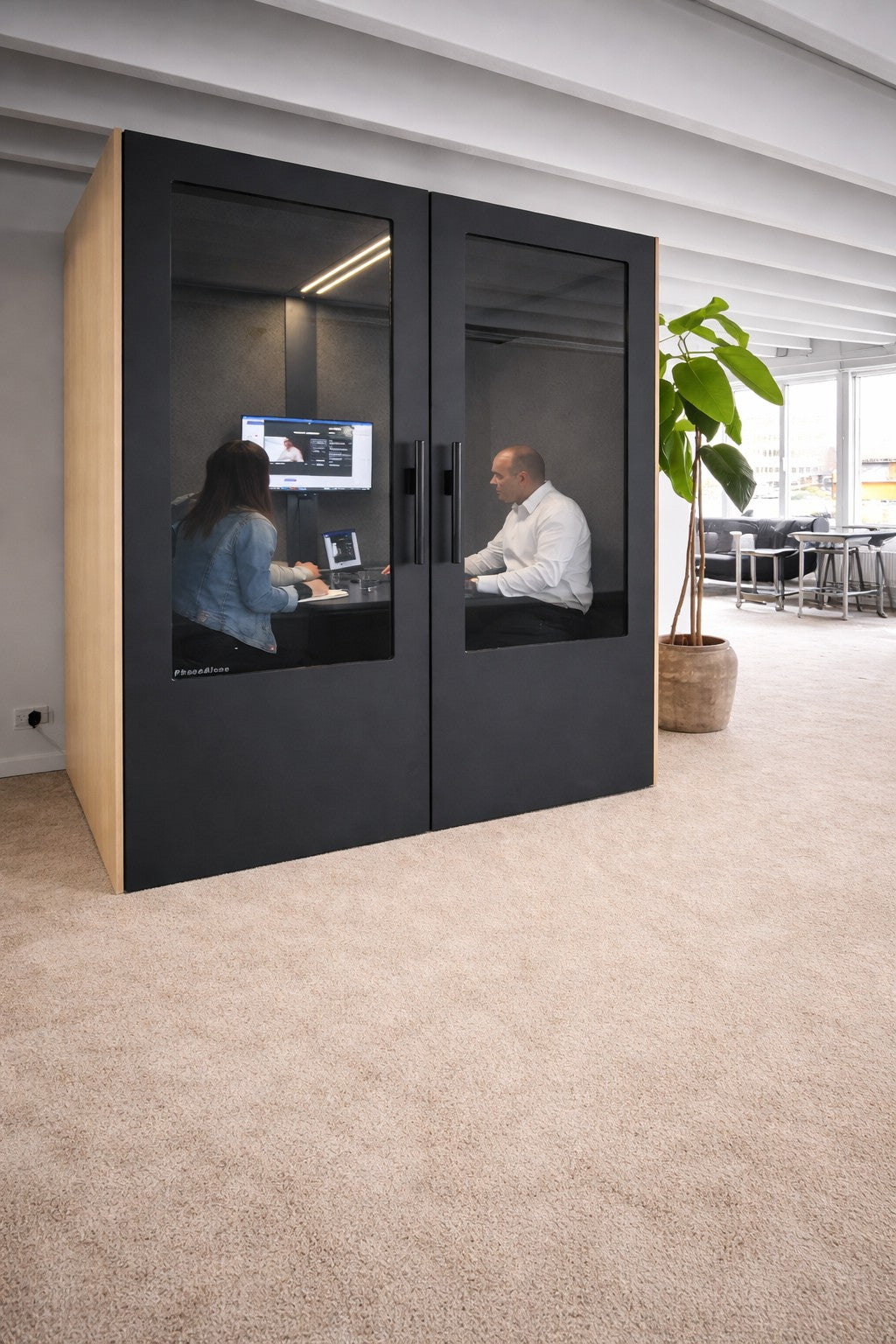 Cabine Acoustique de Réunion No Sound Standard – 4 personnes