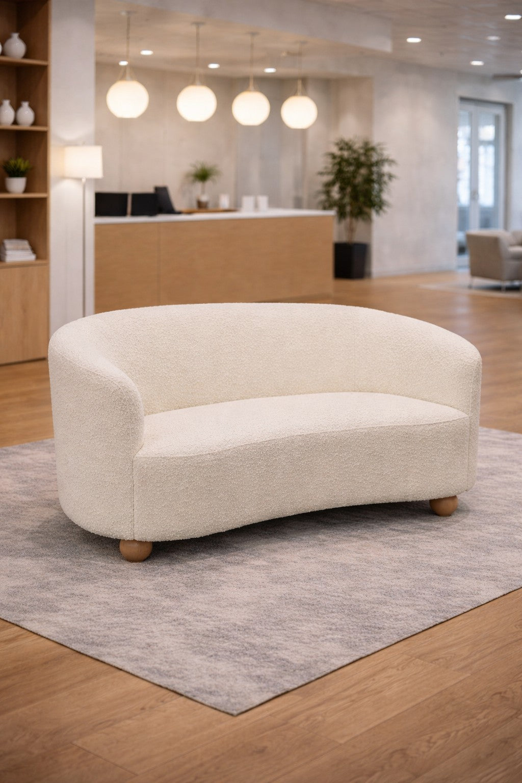 Canapé d'accueil Kurl - 2 places