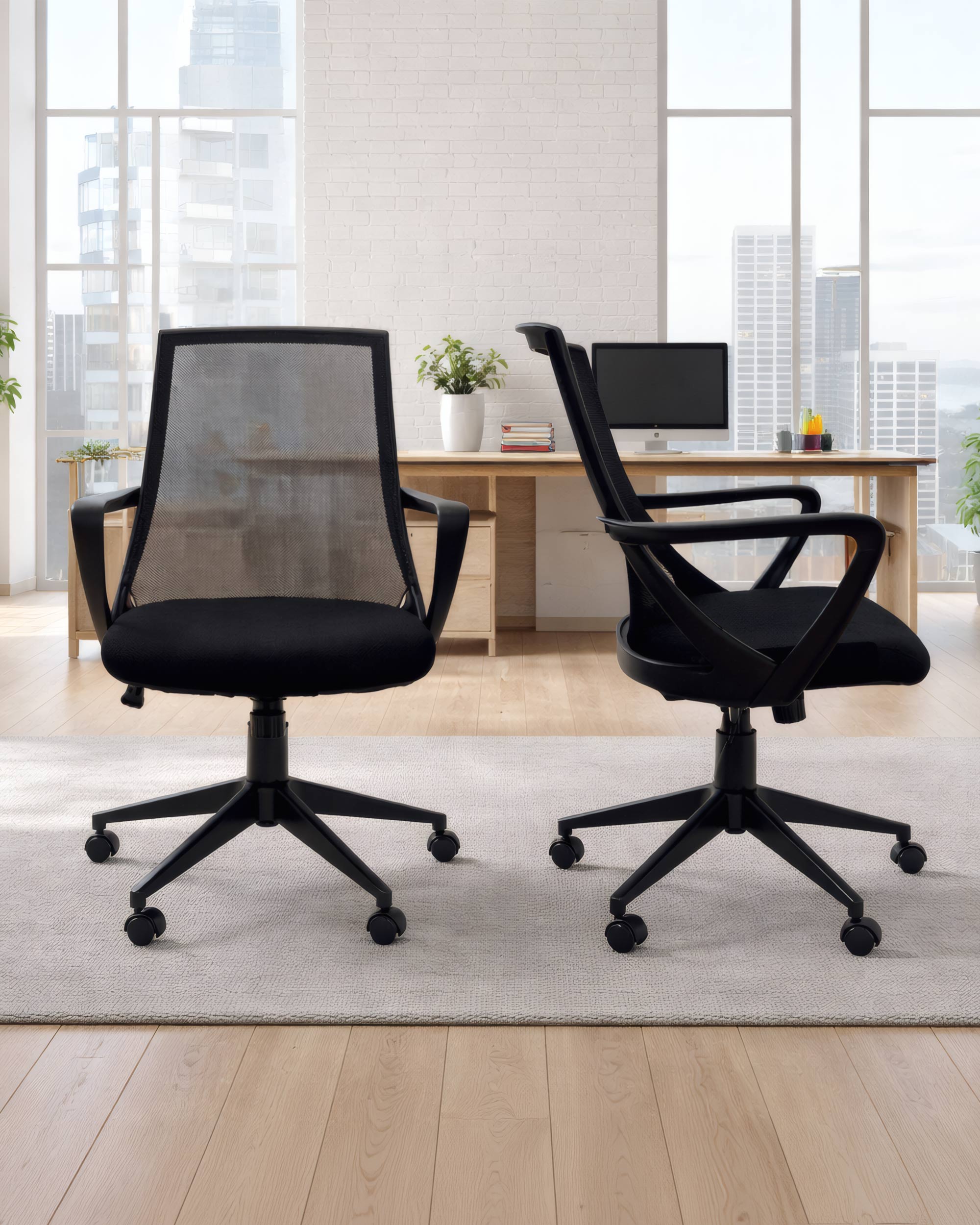 Fauteuil de bureau Aquila - Mécanisme basculant centré