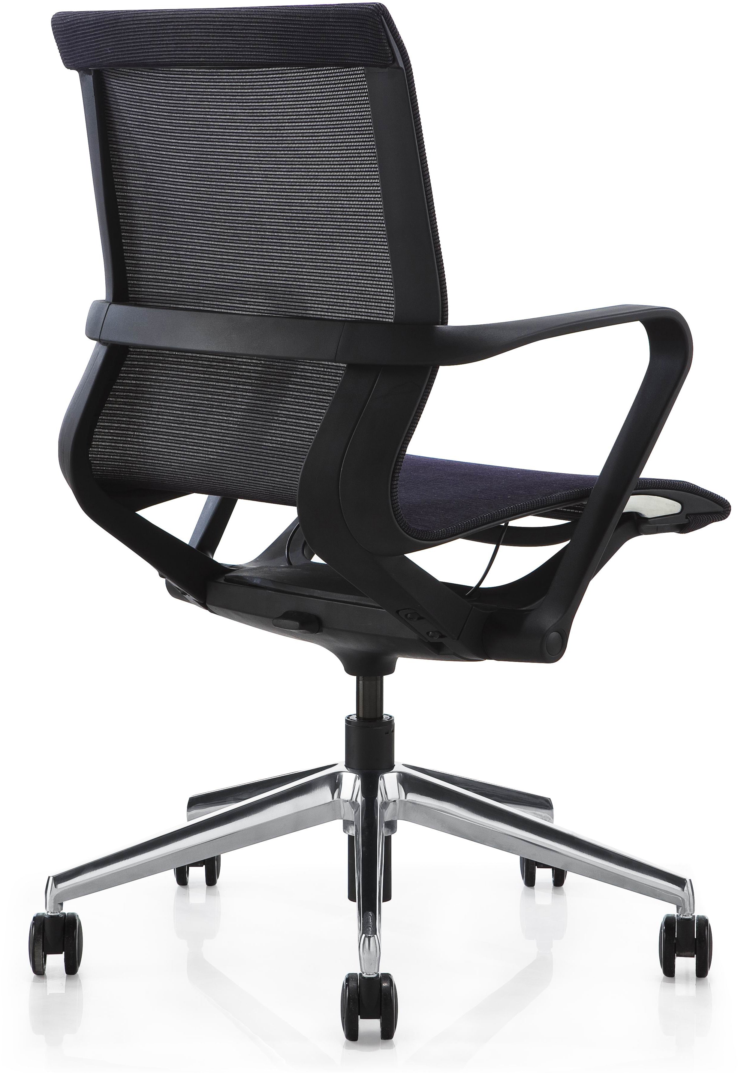 Fauteuil de bureau ergonomique Ara - Dossier bas et mécanisme synchrone