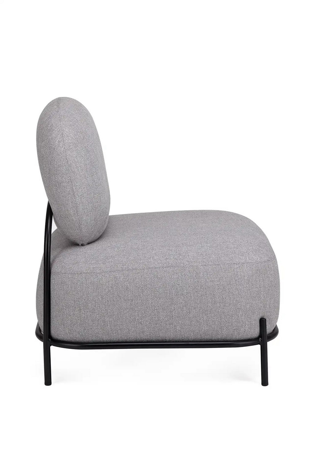 Fauteuil d'accueil Brooklin – Design vintage métal