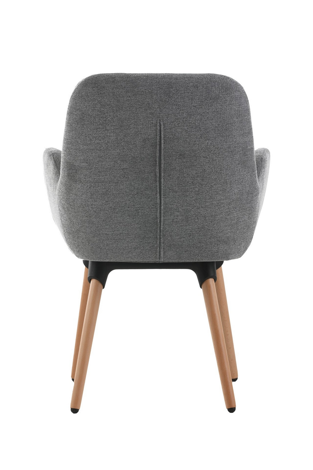 Fauteuil d'accueil et réunion Shino – Pieds bois