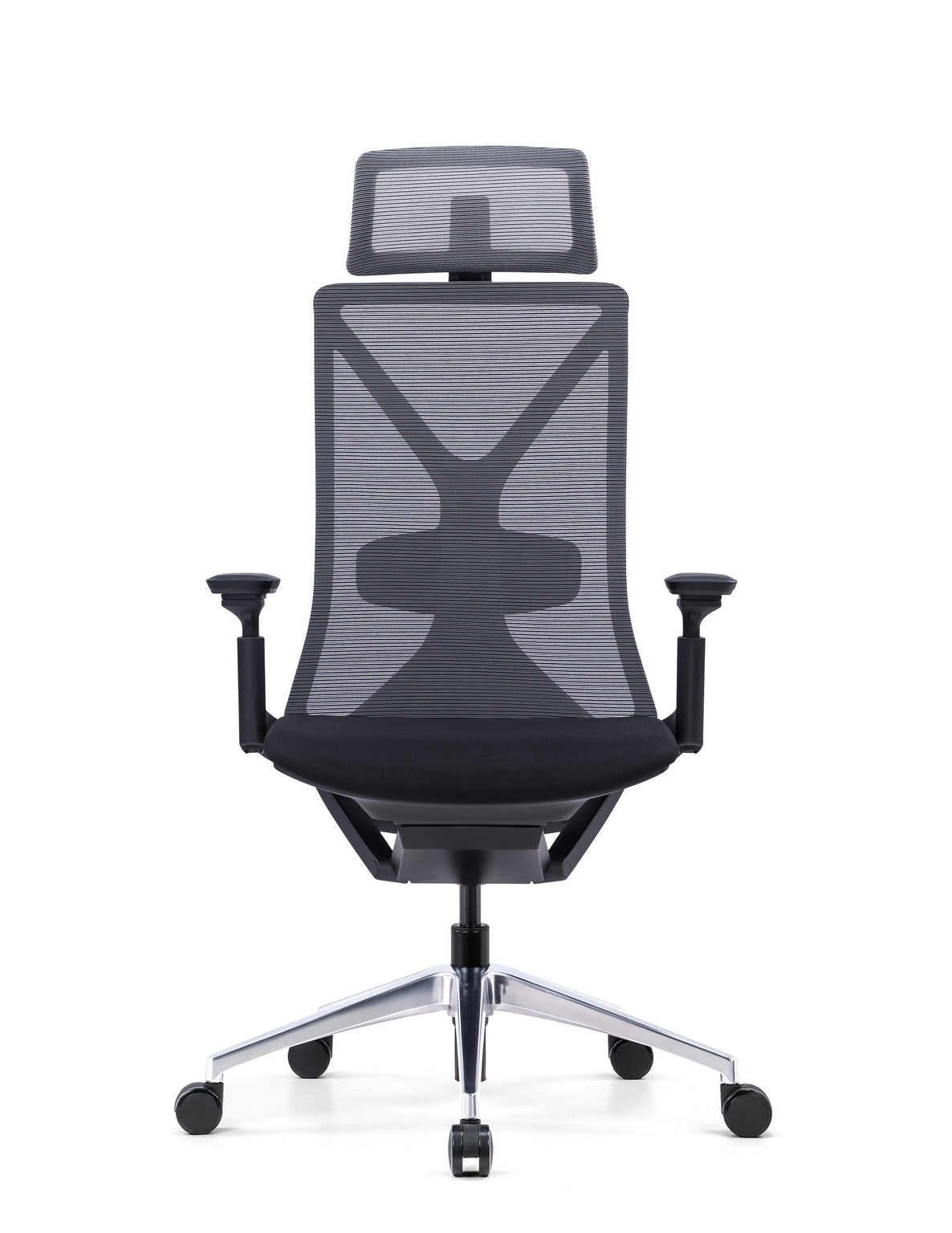 Fauteuil ergonomique Cassiopée avec têtière - Mécanisme synchrone Donati