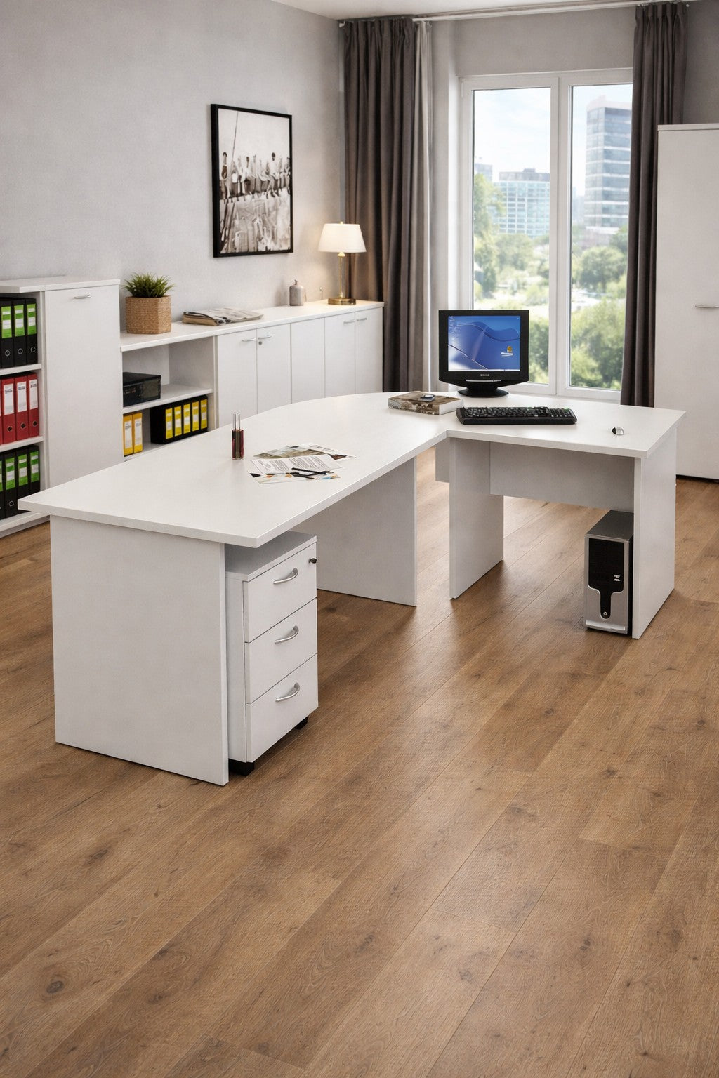 Solution de bureau Budget Modulable Pieds Panneaux - Bureaux & angle