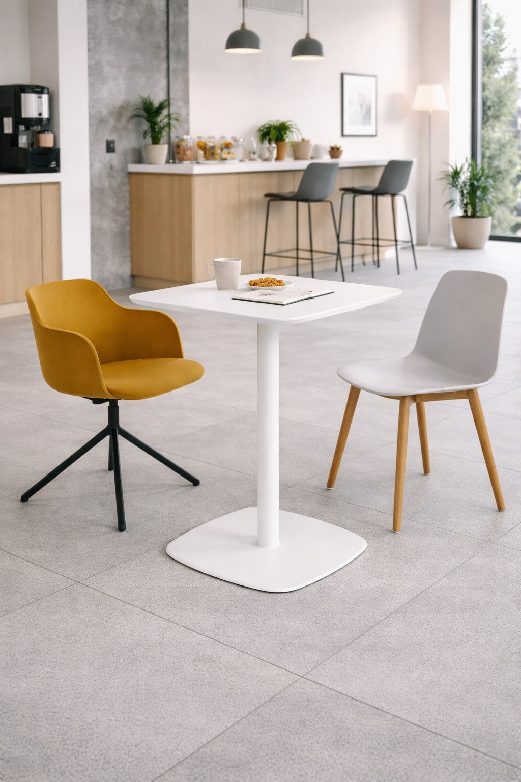 Table de collectivité Kafeta - Plateau MDF