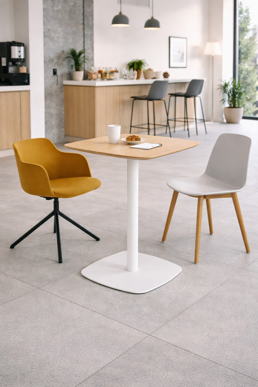 Table de collectivité Kafeta - Plateau MDF