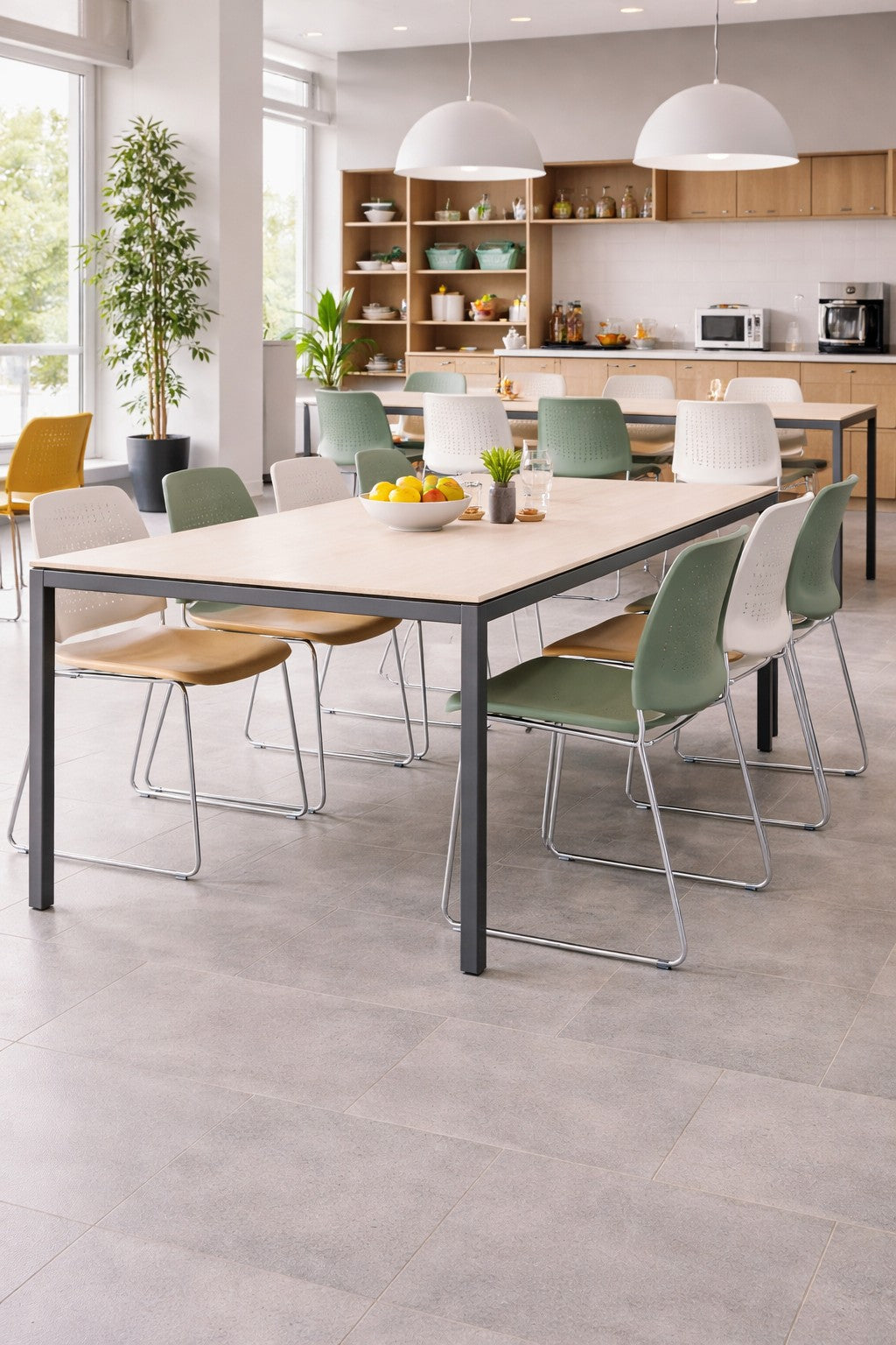 Table de collectivité Orba - Plateau mélaminé