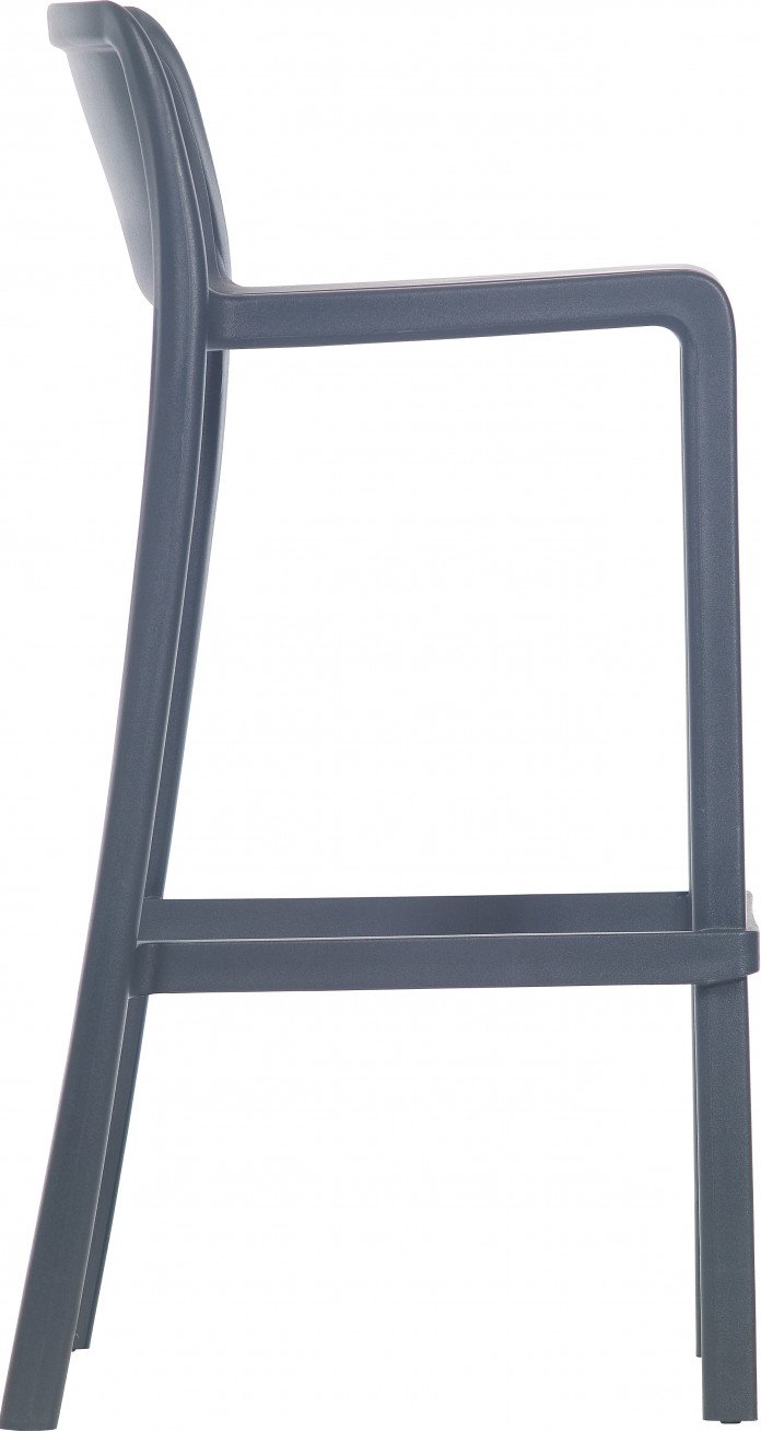 Tabouret de Bar Professionnel Haut Leus – Extérieur, Polypropylène Renforcé Anti-UV