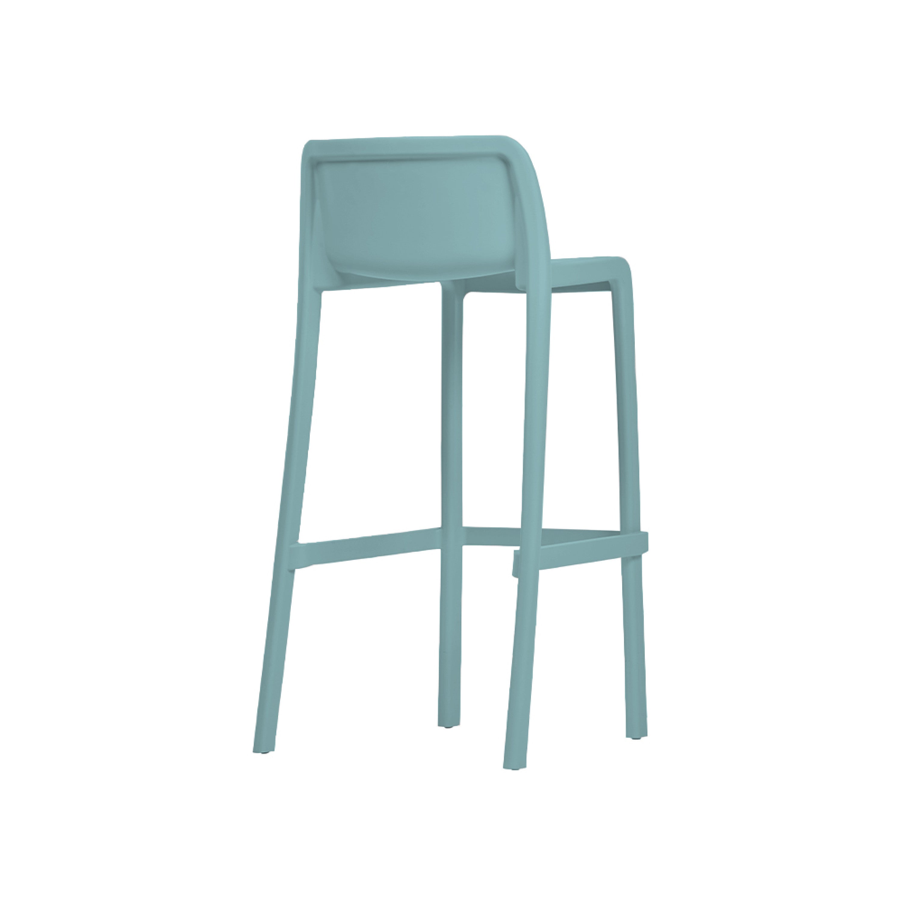 Tabouret de Bar Professionnel Haut Leus – Extérieur, Polypropylène Renforcé Anti-UV