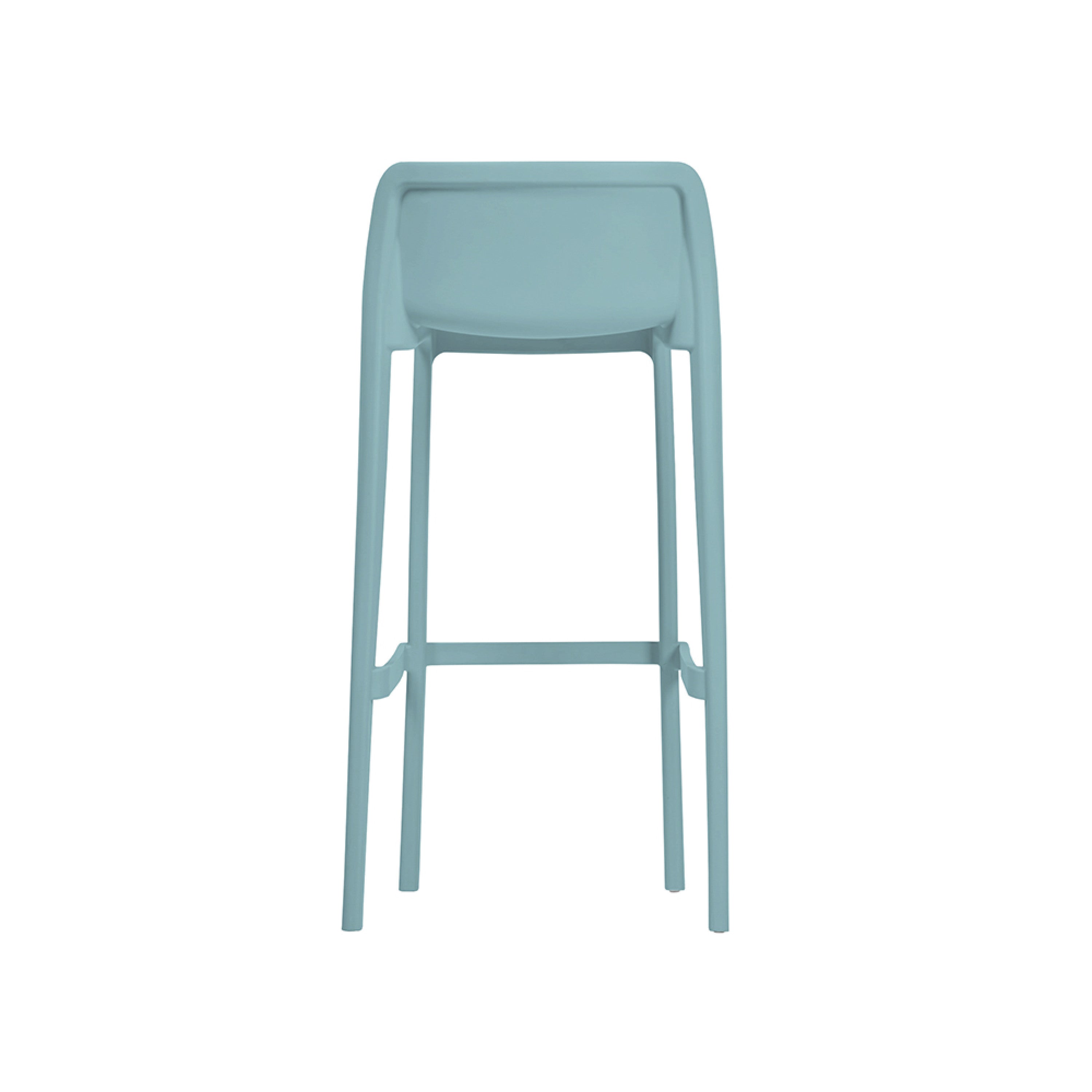 Tabouret de Bar Professionnel Haut Leus – Extérieur, Polypropylène Renforcé Anti-UV
