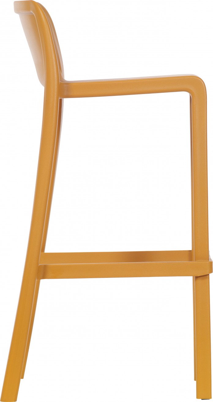 Tabouret de Bar Professionnel Haut Leus – Extérieur, Polypropylène Renforcé Anti-UV