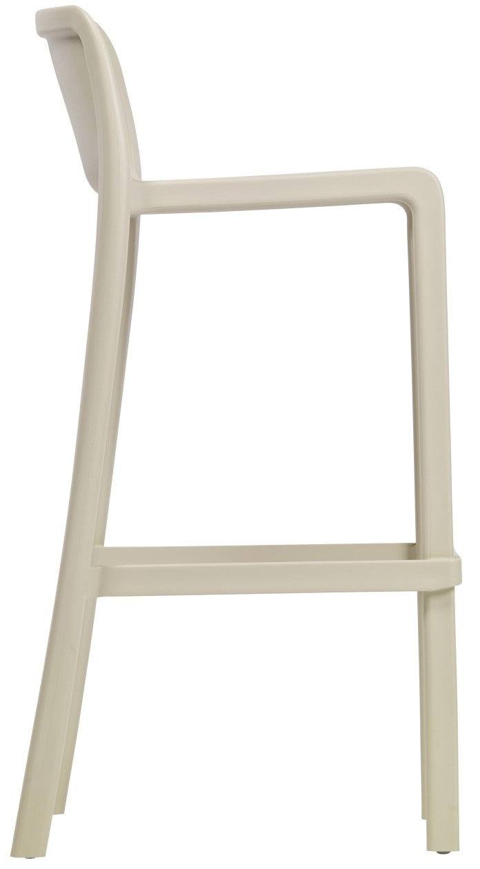 Tabouret de Bar Professionnel Haut Leus – Extérieur, Polypropylène Renforcé Anti-UV