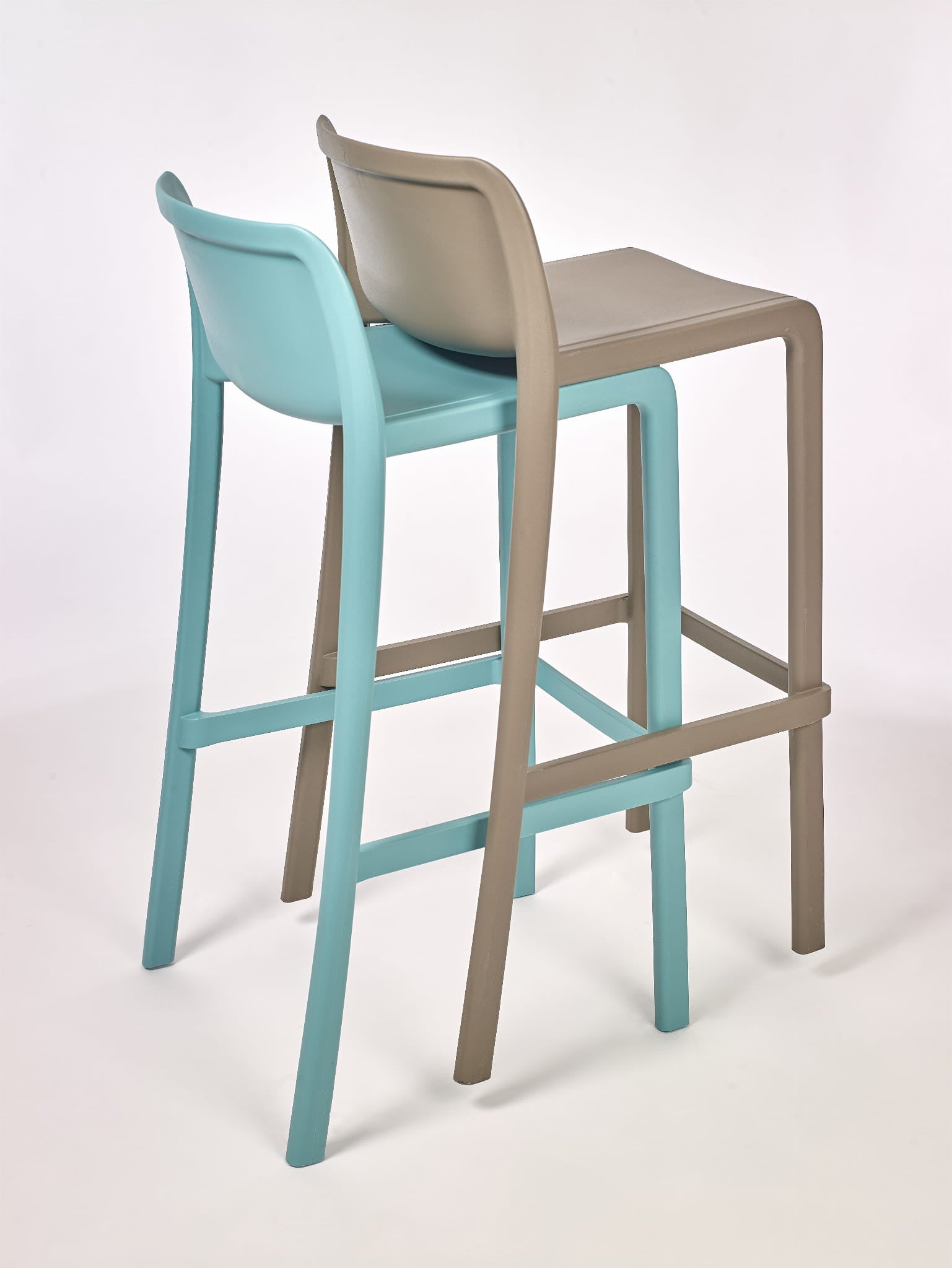 Tabouret de Bar Professionnel Haut Leus – Extérieur, Polypropylène Renforcé Anti-UV