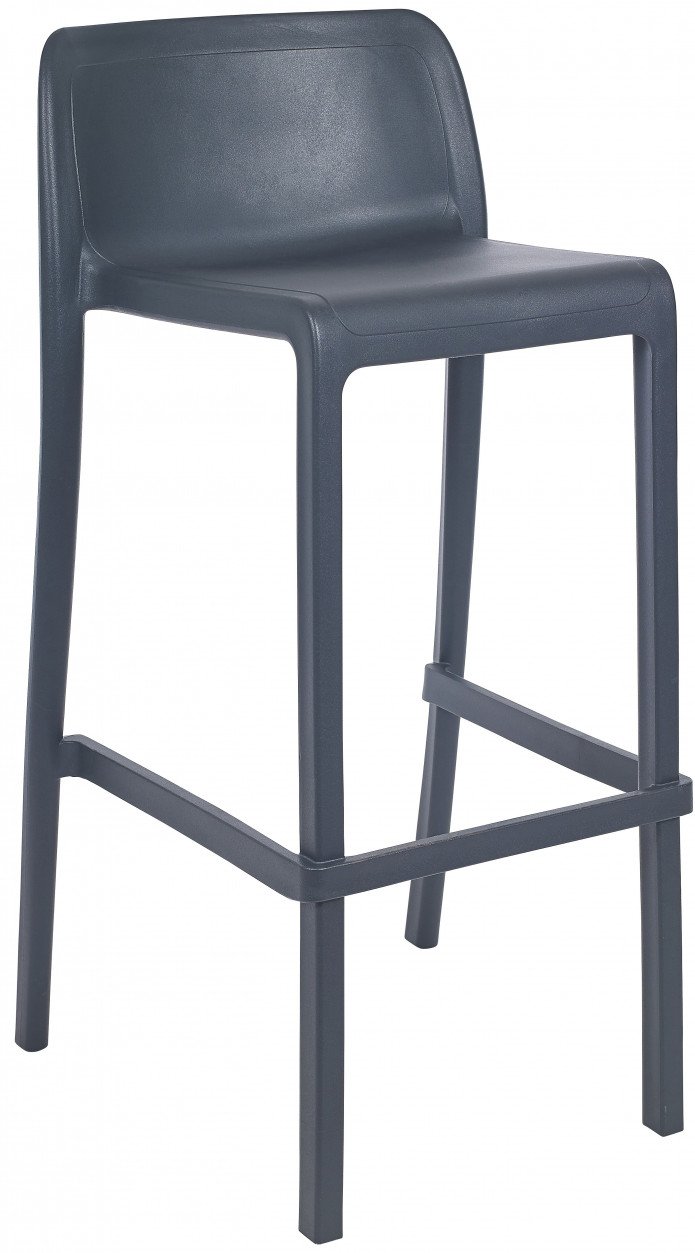 Tabouret de Bar Professionnel Haut Leus – Extérieur, Polypropylène Renforcé Anti-UV