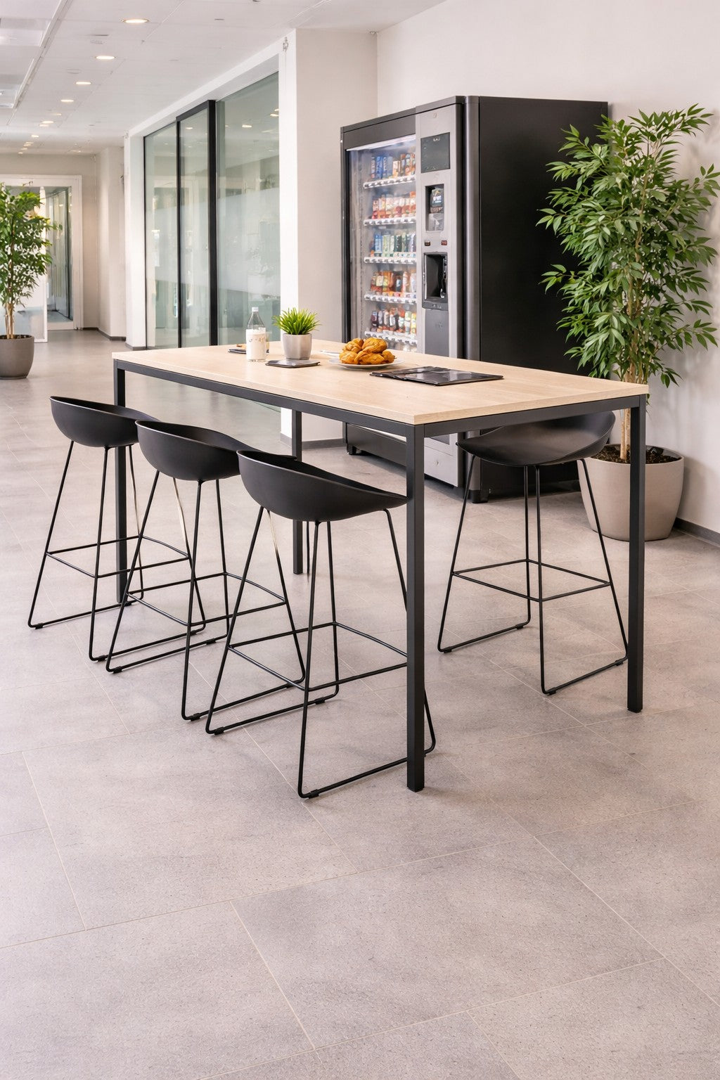 Tabouret haut professionnel Alpa - Cafétéria et espaces collectifs