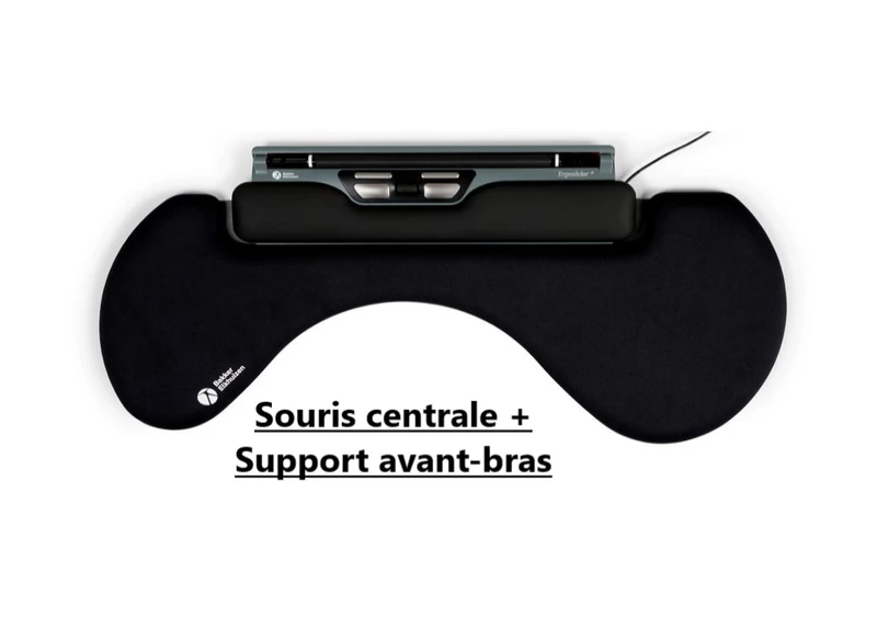 Souris centrale ergonomique ErgoSlider Plus