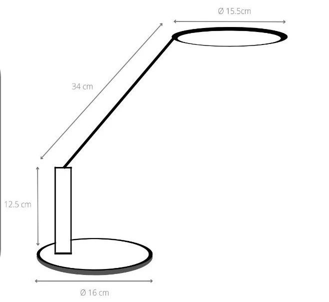Lampe de bureau intelligente LED TETRA 