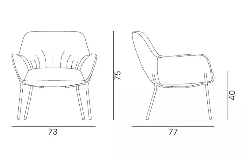 Fauteuil City Déco Lounge