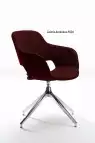 Fauteuil d'accueil Wiz pieds chromés