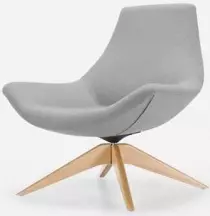 Fauteuil d'accueil Wood XXL