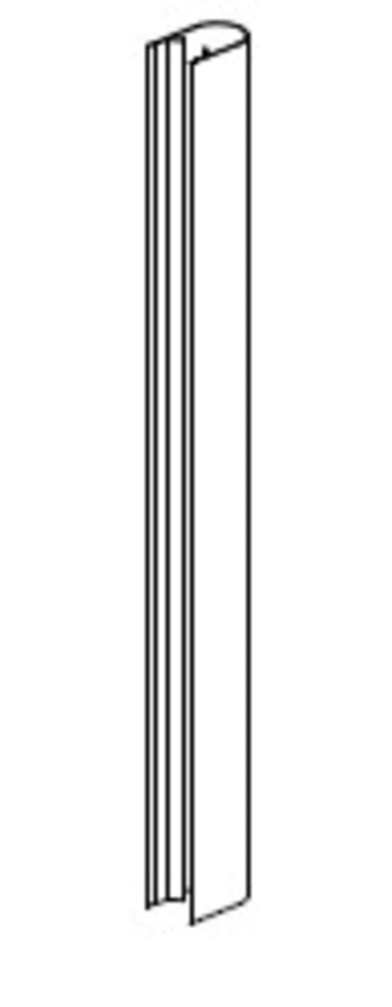 Goulotte verticale magnétique TUBIX