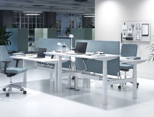 Ensemble de 2 bureaux Bench Assis-debout Starter