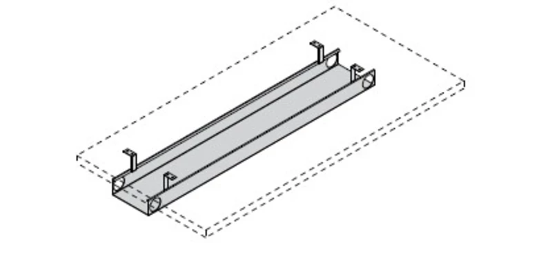 Goulotte horizontale TUBIX