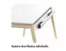 Goulotte pour bureau Bench 1 personne Genesis