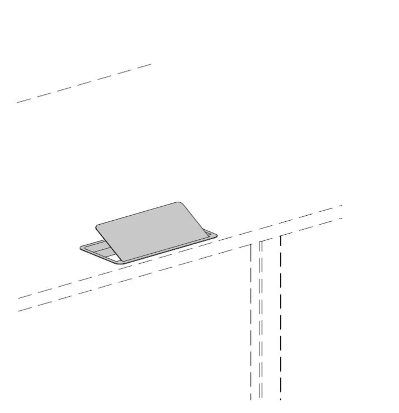 Top Access pour bureau Néo Wood