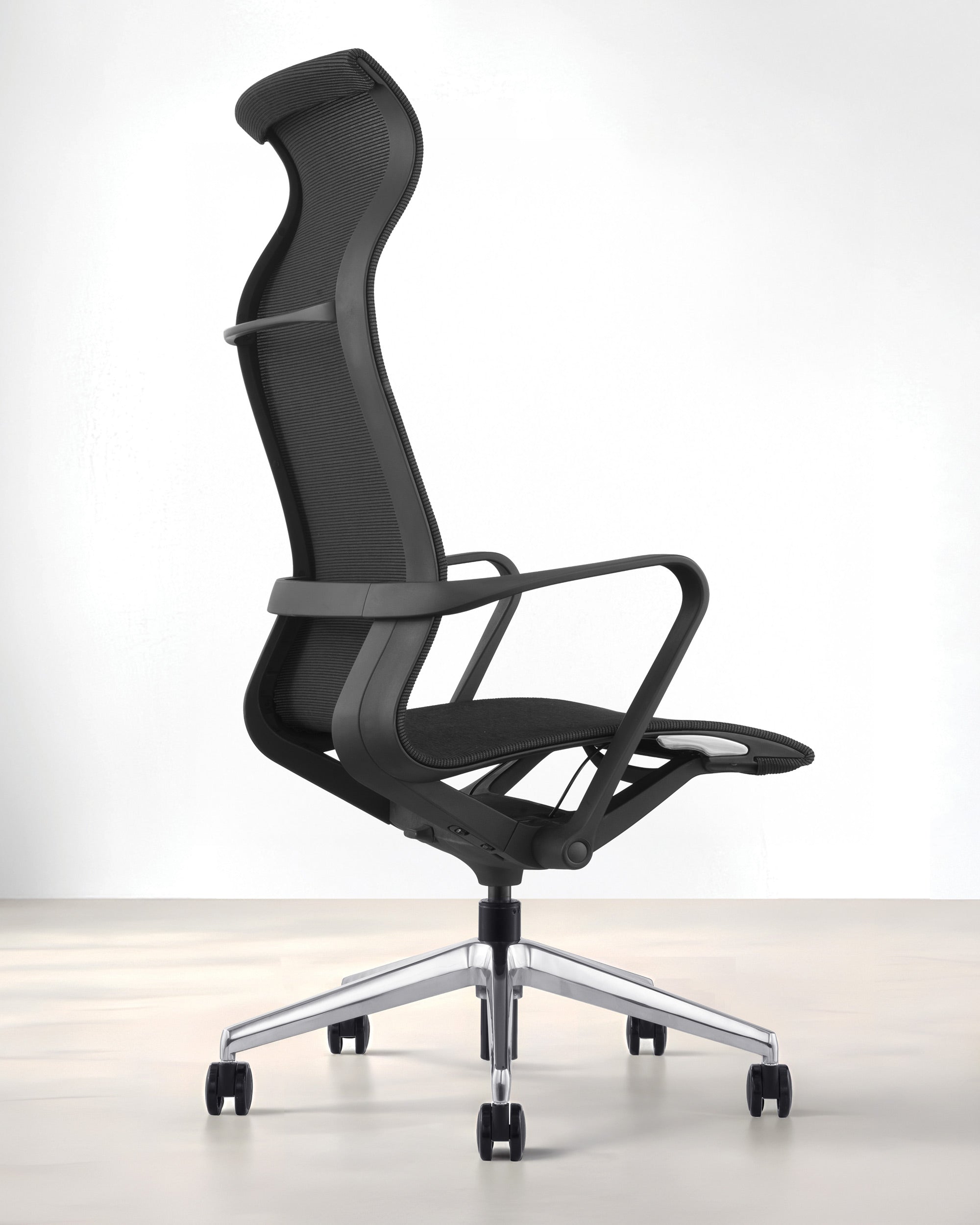 Fauteuil de bureau ergonomique Ara - Haut dossier et têtière