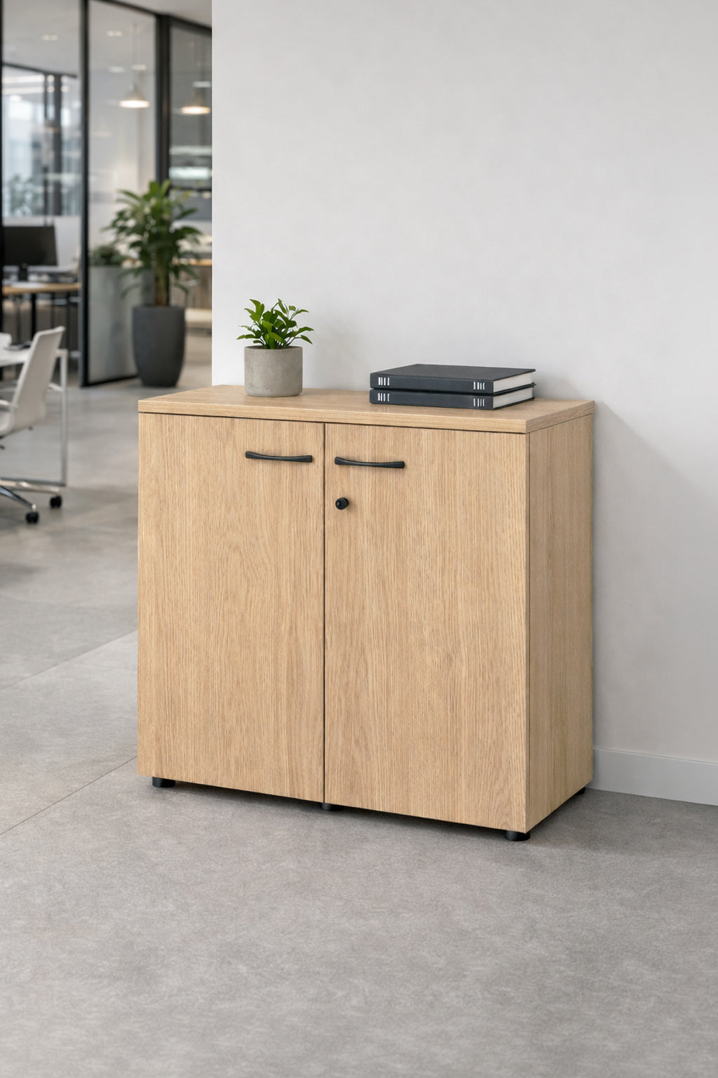 Armoire basse de bureau professionnelle - Gammes Astral / Atmospheric / Oslo