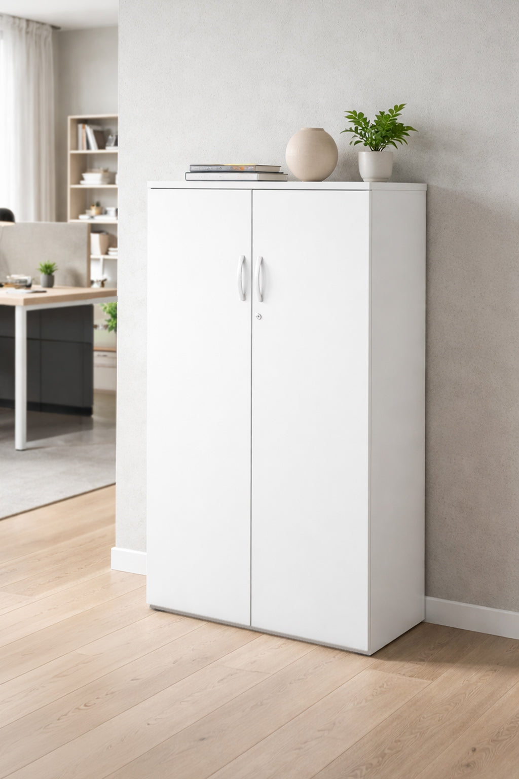 Armoire mi-haute de bureau professionnelle - Gammes Curvy / Express Plus