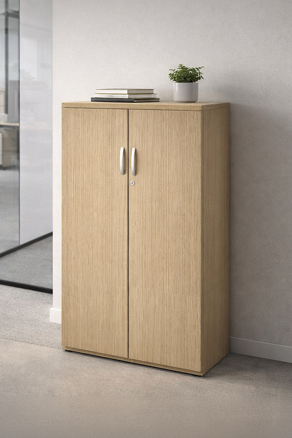 Armoire mi-haute de bureau professionnelle - Gammes Curvy / Express Plus