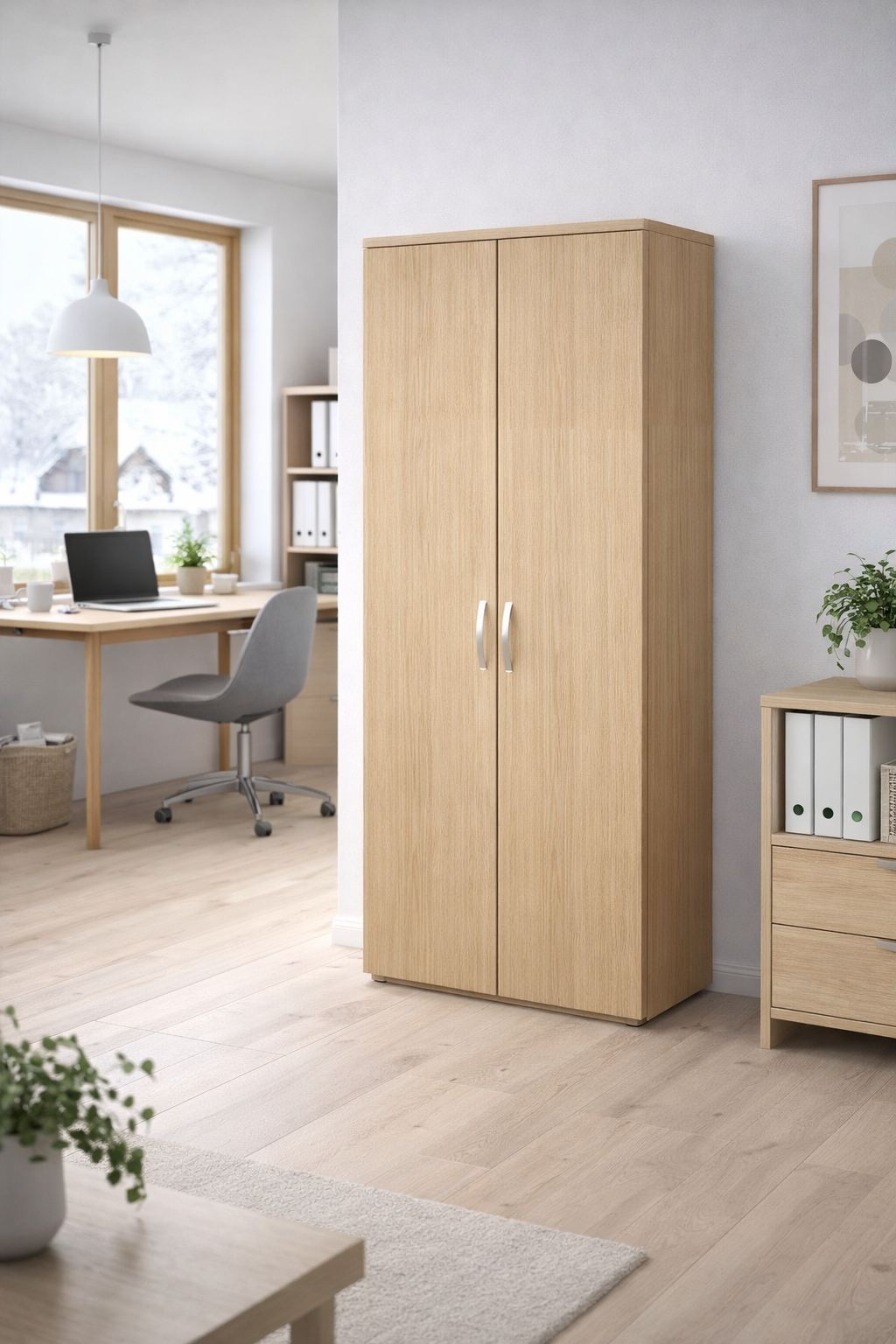 Armoire haute de bureau professionnelle - Gammes Curvy / Express Plus