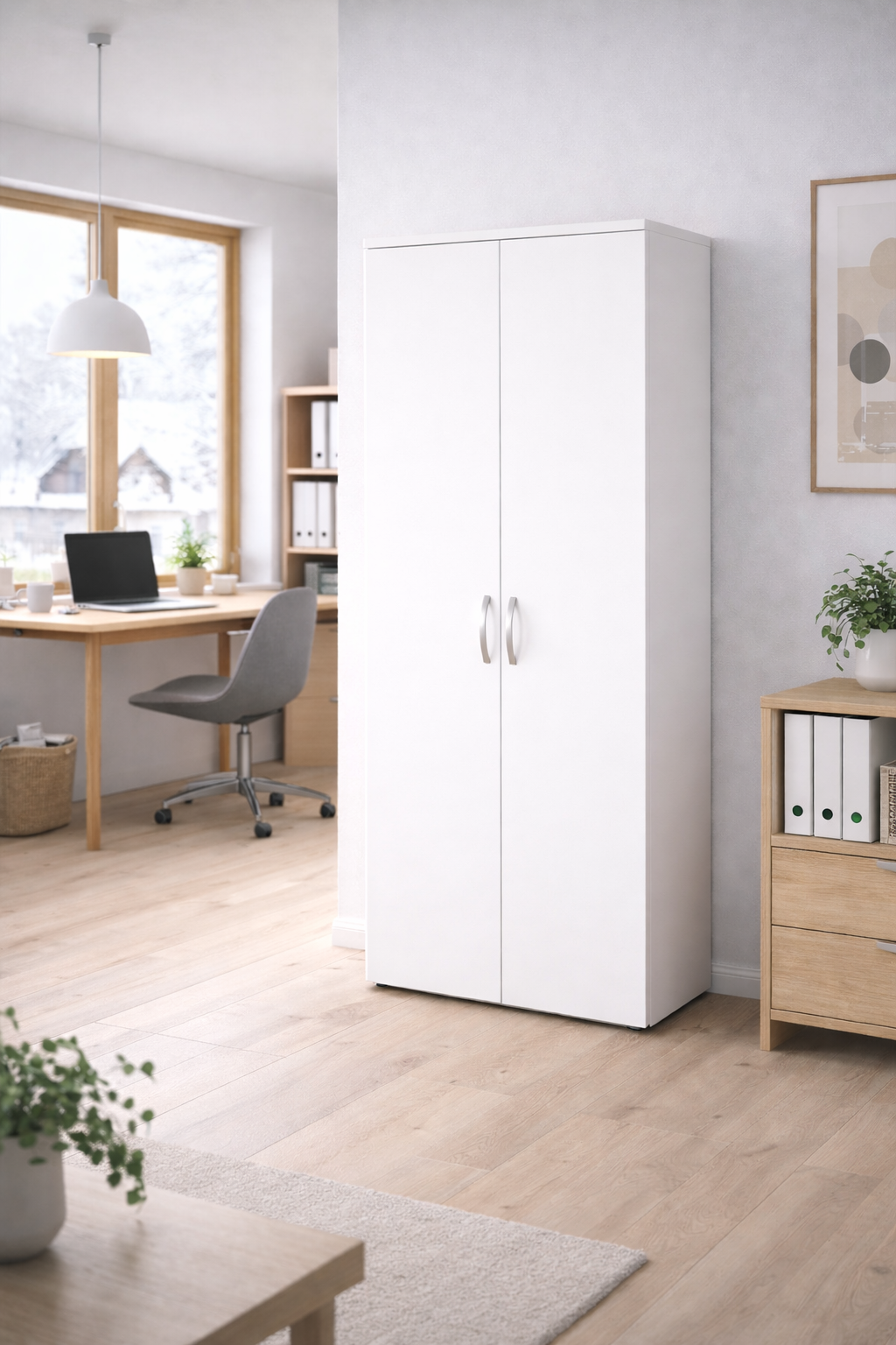 Armoire haute de bureau professionnelle - Gammes Curvy / Express Plus