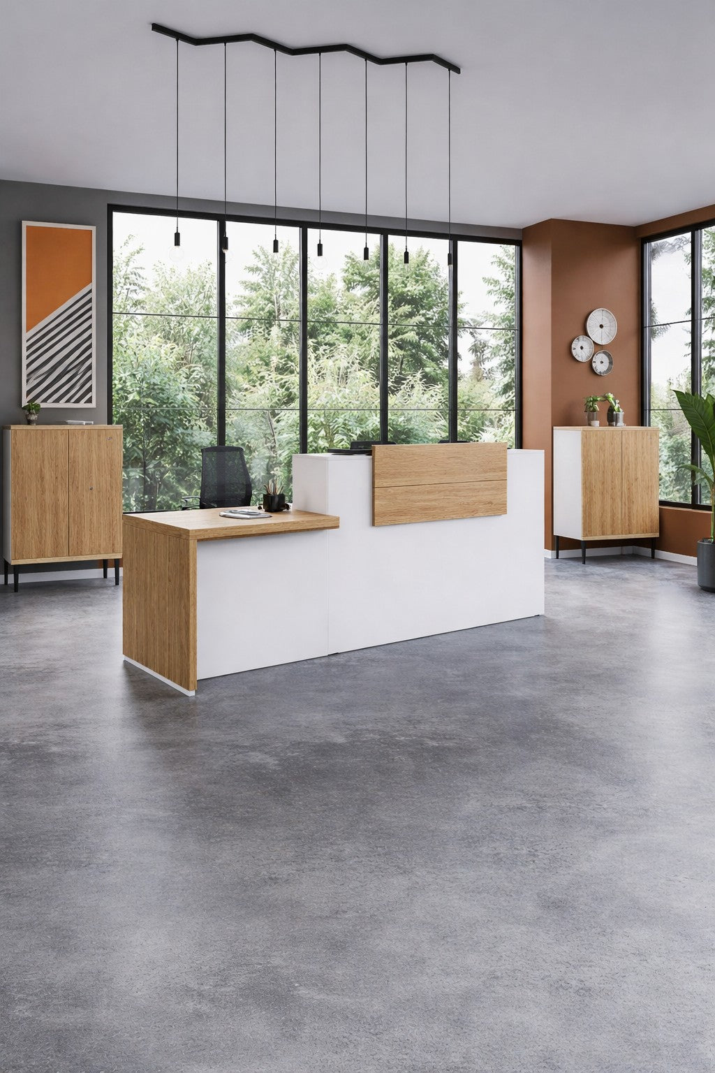 Banque d’accueil professionnelle avec PMR – Gamme ABBA