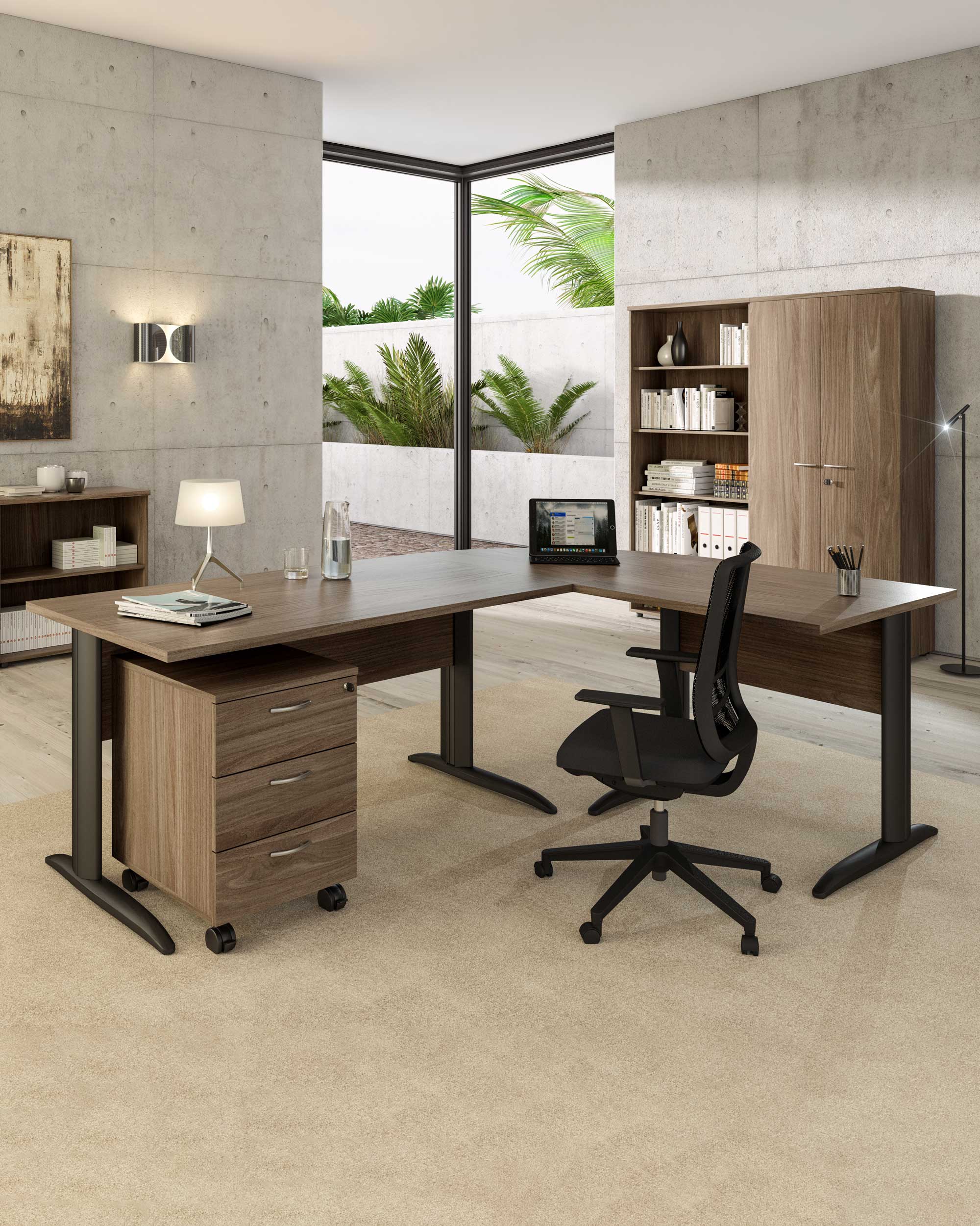 Bureau Professionnel Modulable Effect – Droit ou Angle