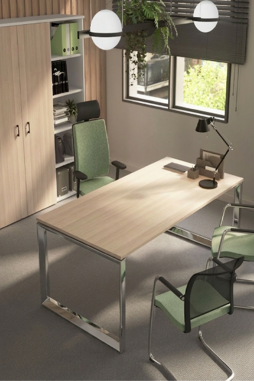 Bureau de direction Solis - Plateau stratifié