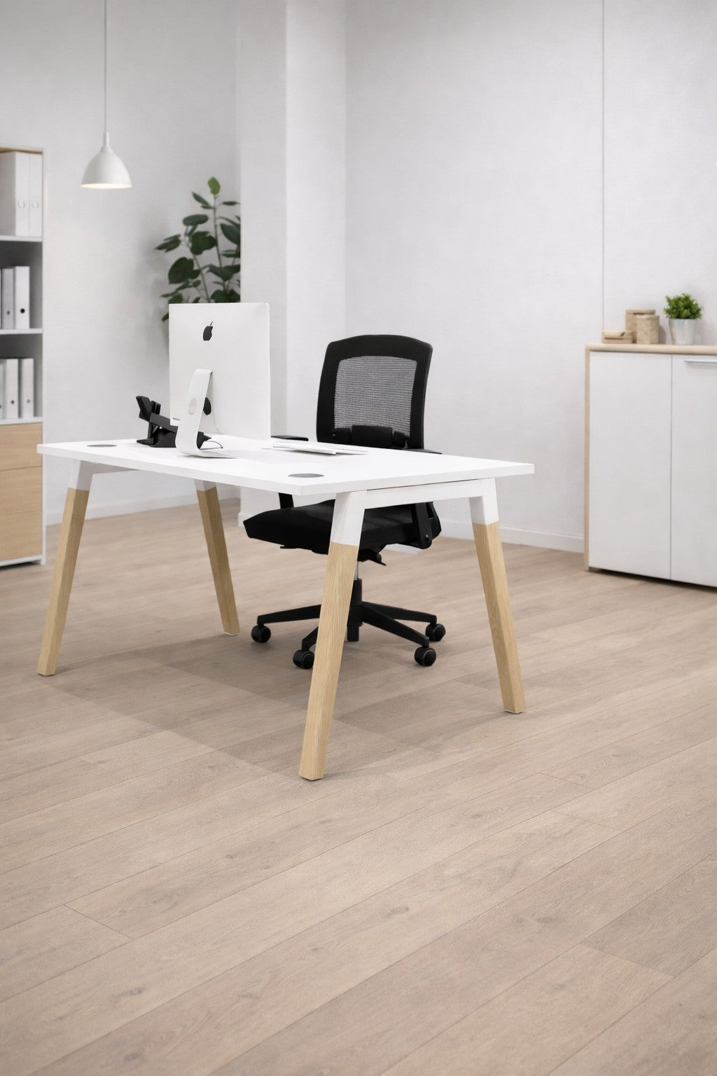 Bureau professionnel individuel Oslo – Profondeur 70 ou 80 cm