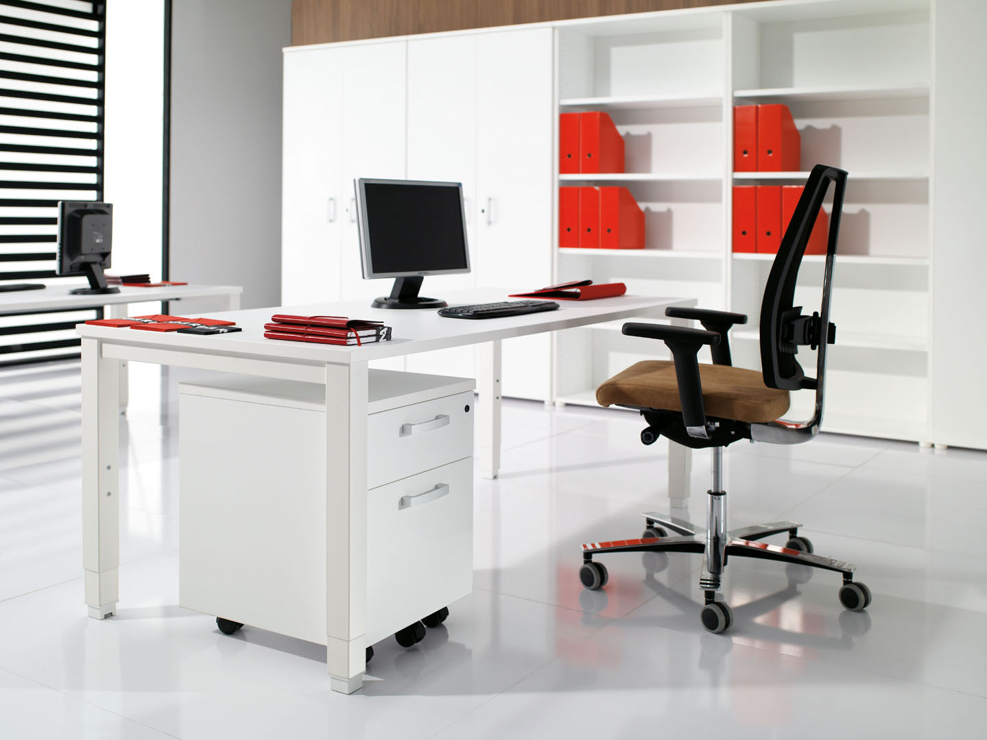 Bureau professionnel individuel Tempo - Profondeur 60 cm