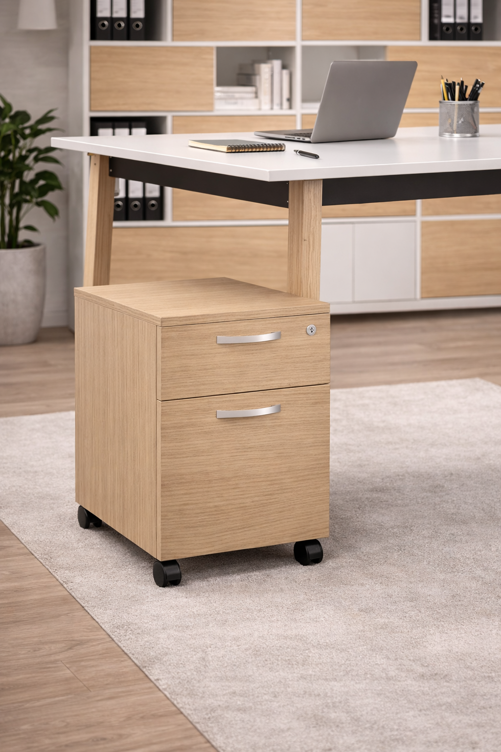 Caisson mobile de bureau professionnel - Gamme Curvy / Express Plus