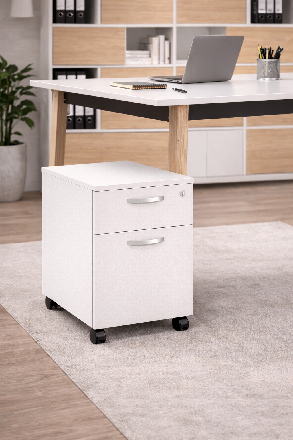 Caisson mobile de bureau professionnel - Gamme Curvy / Express Plus