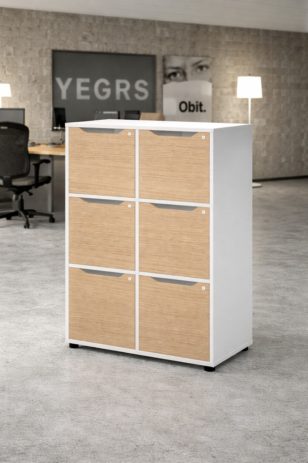 Casier de rangement Flex Office – 6 cases