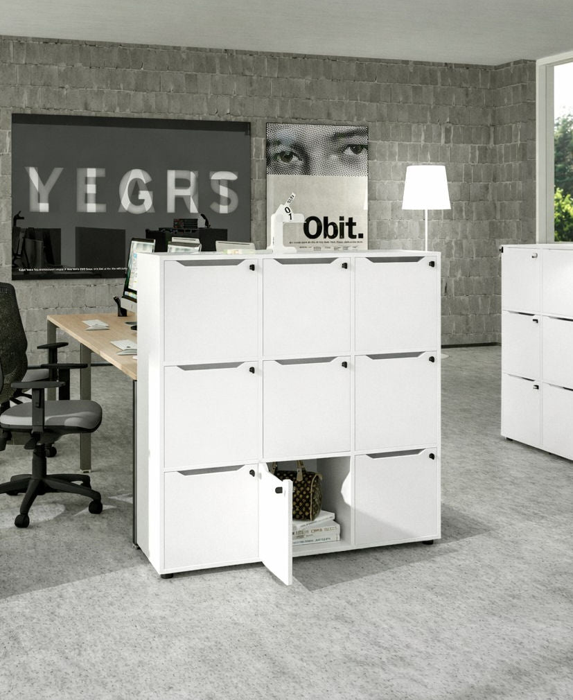 Casier de rangement Flex Office – 9 cases