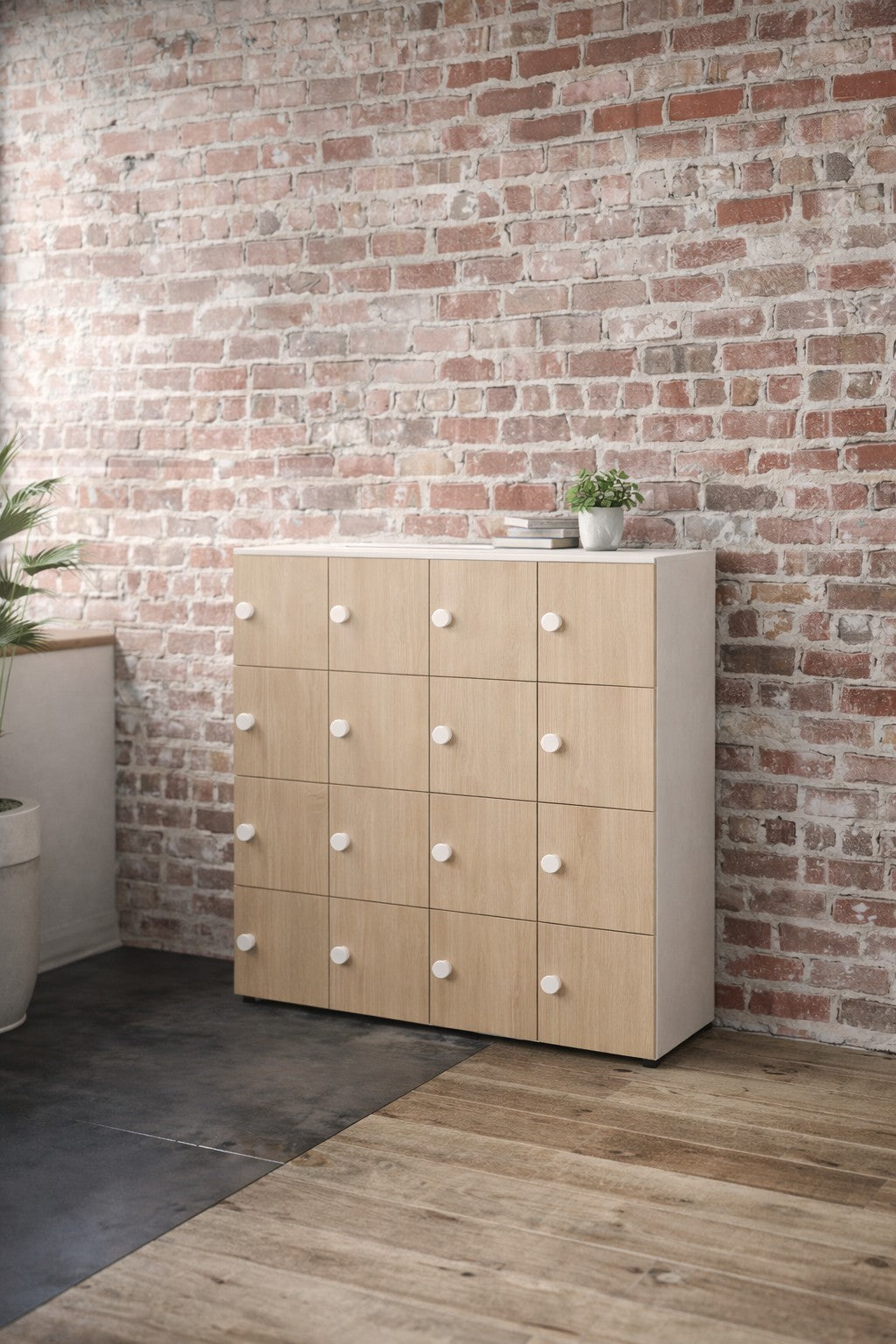 Casiers Individuels bois avec serrure à code - Gamme Astral